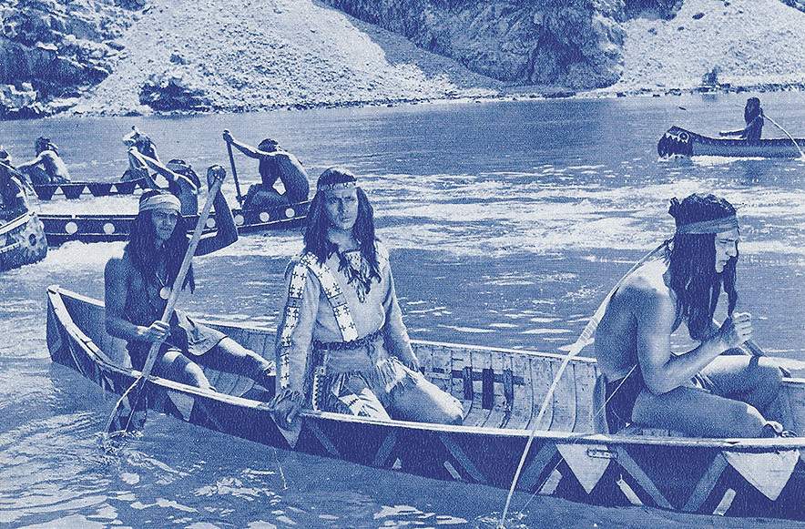  Пьер Брис (Виннету) в фильме =Виннету I= (1963) 