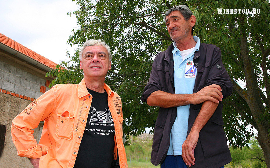  Маринко Чосич и хозяин Иво 