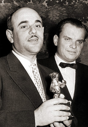  Артур Браунер на Международном кинофестивале в Берлине в 1956 году 