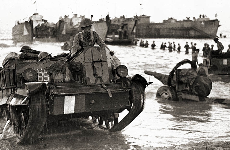  Высадка союзных войск на острове Сицилия в июле 1943 года