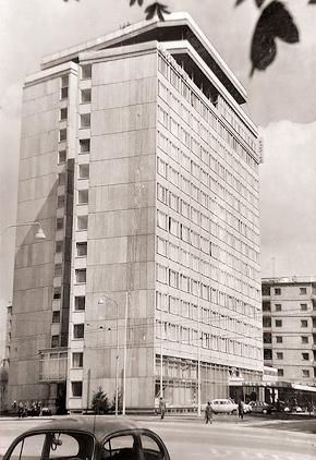  Отель -Лев- в 1965 году 